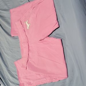 PINK wide leg straight pants Size M